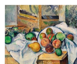 Paul Cézanne Still Life Print, Impressionist Exhibition Poster, Dining Room Wall Art 4