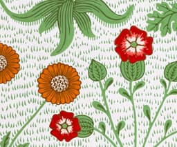 William Morris Wall Art Print, Daisy Pattern 1862, Arts and Crafts Floral Decor, Vintage Botanical Art, Cottagecore Decor, Giclée Print 2