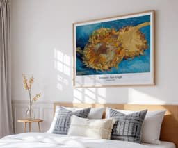 Van Gogh Wall Art Print, Sunflowers, Famous Painting for Living Room, Eclectic Home Decor 8