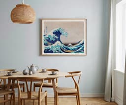 The Great Wave Print, Hokusai Japanese Wall Art, Ocean Coastal Decor, Iconic Blue Art, Ukiyo-e Fine Art, New Home Gift 9
