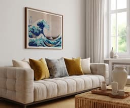 The Great Wave Print, Hokusai Japanese Wall Art, Ocean Coastal Decor, Iconic Blue Art, Ukiyo-e Fine Art, New Home Gift 10