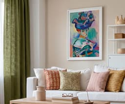 Henri Matisse Wall Art Print: Woman with a Hat, Fauvism Expressionist, Living Room Art, Colourful Portrait, Bold Modern Decor 8
