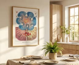 Ocean Wall Art Print, Barrier Reef Anemones by William Saville-Kent, Vintage Coastal Decor, Fine Art Print 6