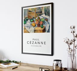 Paul Cézanne Still Life Print, Impressionist Exhibition Poster, Dining Room Wall Art 8