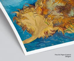 Van Gogh Wall Art Print, Sunflowers, Famous Painting for Living Room, Eclectic Home Decor 3