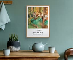 Ballet Wall Art Print, Degas Dancers Pink and Green 1890, Impressionist Dance Decor, Bedroom Art, Girls Room Decor, Giclée Fine Art Print 5