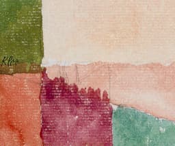 Paul Klee Abstract Art Print: Motif Hammamet Modernism Wall Art, Warm Earth Tones (Giclée) 3