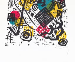 Abstract Art Print, Kandinsky Small Worlds V 1922, Bauhaus Geometric Decor, Colourful Modern Art, Housewarming Gift 2