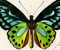 Butterfly Wall Art Print, Ornithoptère de Durville, Charles Dessalines D'Orbigny, Exotic Insect Decor, Botanical Art, Giclée Fine Art Print 2