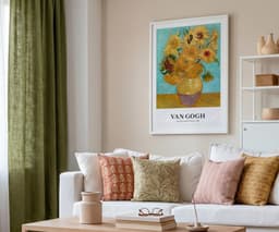 Sunflowers Wall Art Print, Van Gogh Poster, Floral Decor Ideas, Giclée Print 10