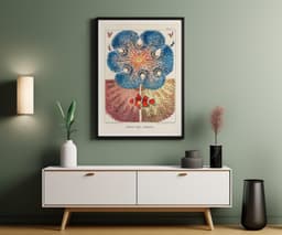 Ocean Wall Art Print, Barrier Reef Anemones by William Saville-Kent, Vintage Coastal Decor, Fine Art Print 4