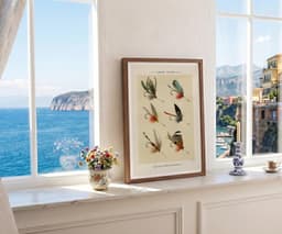 Fishing Fly Art Print, Lake Flies Mary Orvis Marbury 1892, Vintage Angling Wall Art, Study Decor, Sporting Gift, Giclée Fine Art Print 8