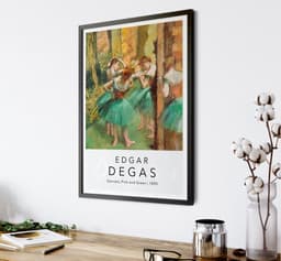 Ballet Wall Art Print, Degas Dancers Pink and Green 1890, Impressionist Dance Decor, Bedroom Art, Girls Room Decor, Giclée Fine Art Print 7