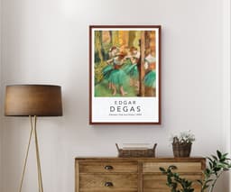 Ballet Wall Art Print, Degas Dancers Pink and Green 1890, Impressionist Dance Decor, Bedroom Art, Girls Room Decor, Giclée Fine Art Print 6