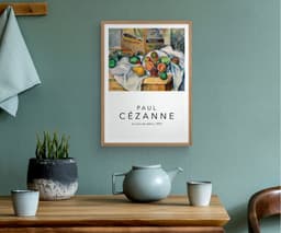 Paul Cézanne Still Life Print, Impressionist Exhibition Poster, Dining Room Wall Art 6