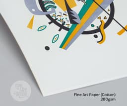 Abstract Art Print, Kandinsky Small Worlds IV 1922, Bauhaus Geometric Decor, Colourful Modern Home Decor, Housewarming Gift 8