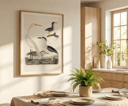 Heron Wall Art Print, Alexander Wilson, Vintage, Living Room, Fine Art Print, Tropical Decor, Bird Illustration 6