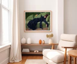 Ramon Casas Print: Decadent Woman After the Dance, Art Nouveau Print for Living Room, Housewarming gift made in the UK 6