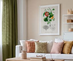 Botanical Wall Art Print, Passiflora Passion Fruit Flower, Vintage Floral Decor, Kitchen Art, Giclée 9