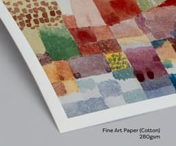Paul Klee Abstract Art Print: Motif Hammamet Modernism Wall Art, Warm Earth Tones (Giclée) 7