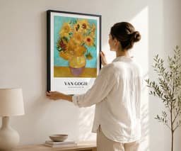 Sunflowers Wall Art Print, Van Gogh Poster, Floral Decor Ideas, Giclée Print 9